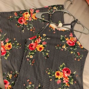 Discreet Maxi Floral Dress